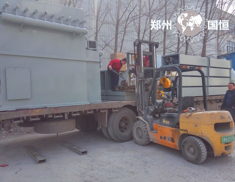 河南洛陽(yáng)干粉砂漿成套設(shè)備生產(chǎn)線發(fā)貨